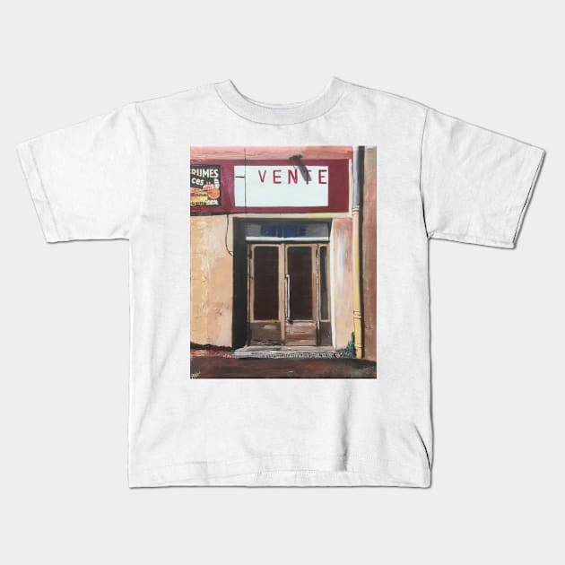 France, An Old Antique Shop Kids T-Shirt by golan22may